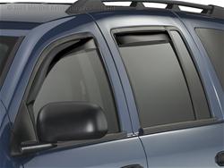 Weathertech Dk Smoke Side Window Deflectors 04-09 Durango, Aspen - Click Image to Close